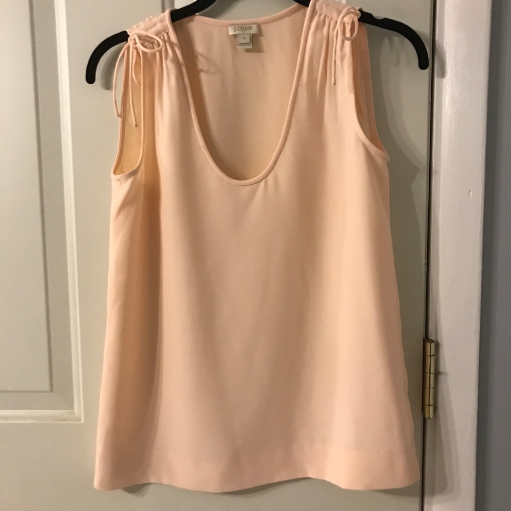 J. Crew Shoulder-tie cami top